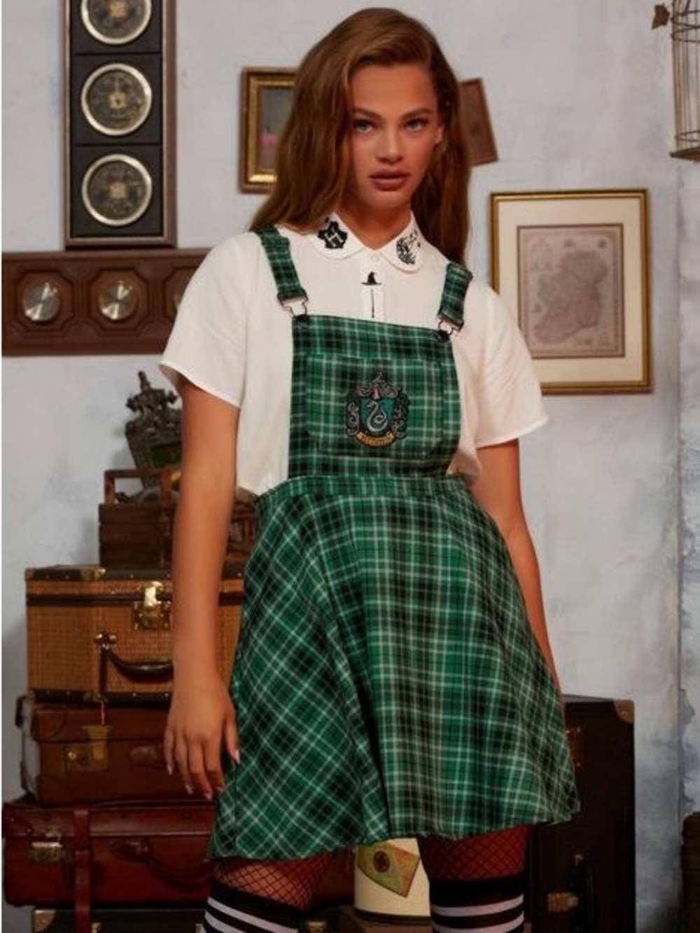 Harry Potter Slytherin Overall Dress